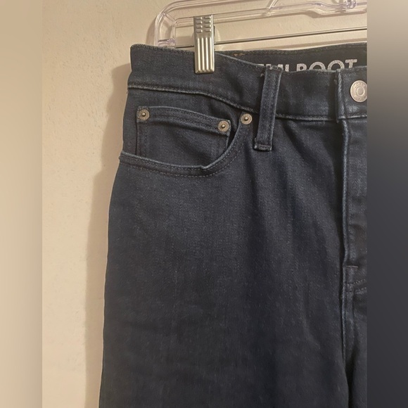 J Crew Slim Demi Boot New With Tag Dark Wash Jeans Size 29 Petite - Picture 4 of 15